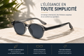 Gaby Paris - Lunettes de soleil Gris Transparent